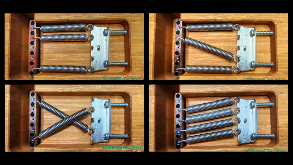 4 weird tremolo spring configurations from the internet