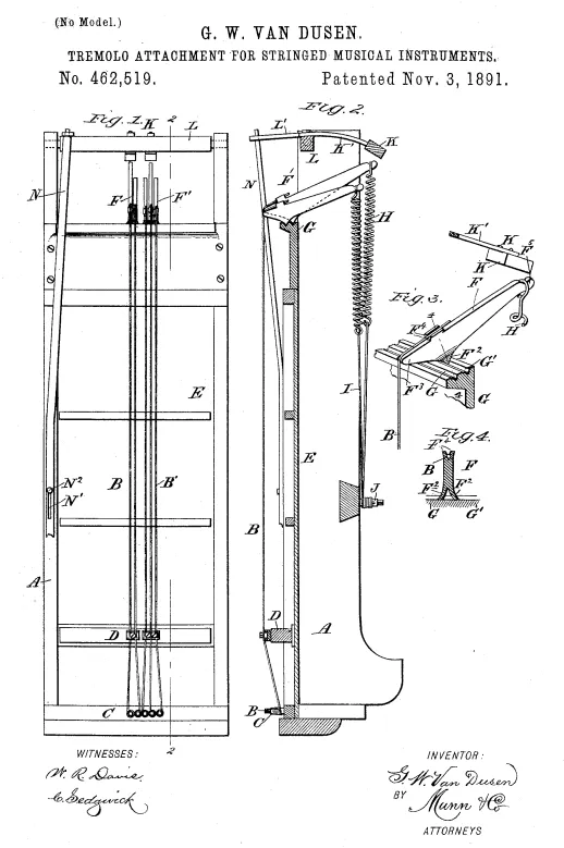 George Van Dusen Tremolo Attachment